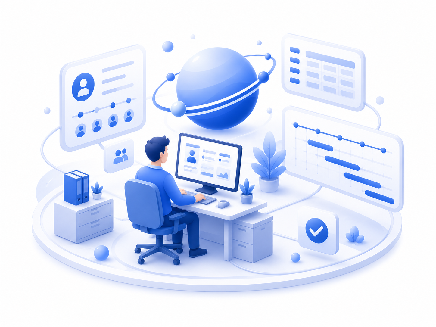 Tiny world bureau